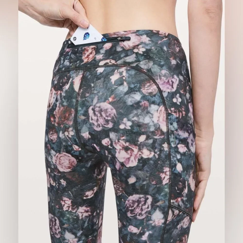 Lululemon Speed Up Tight Frost Rose Multi C3*